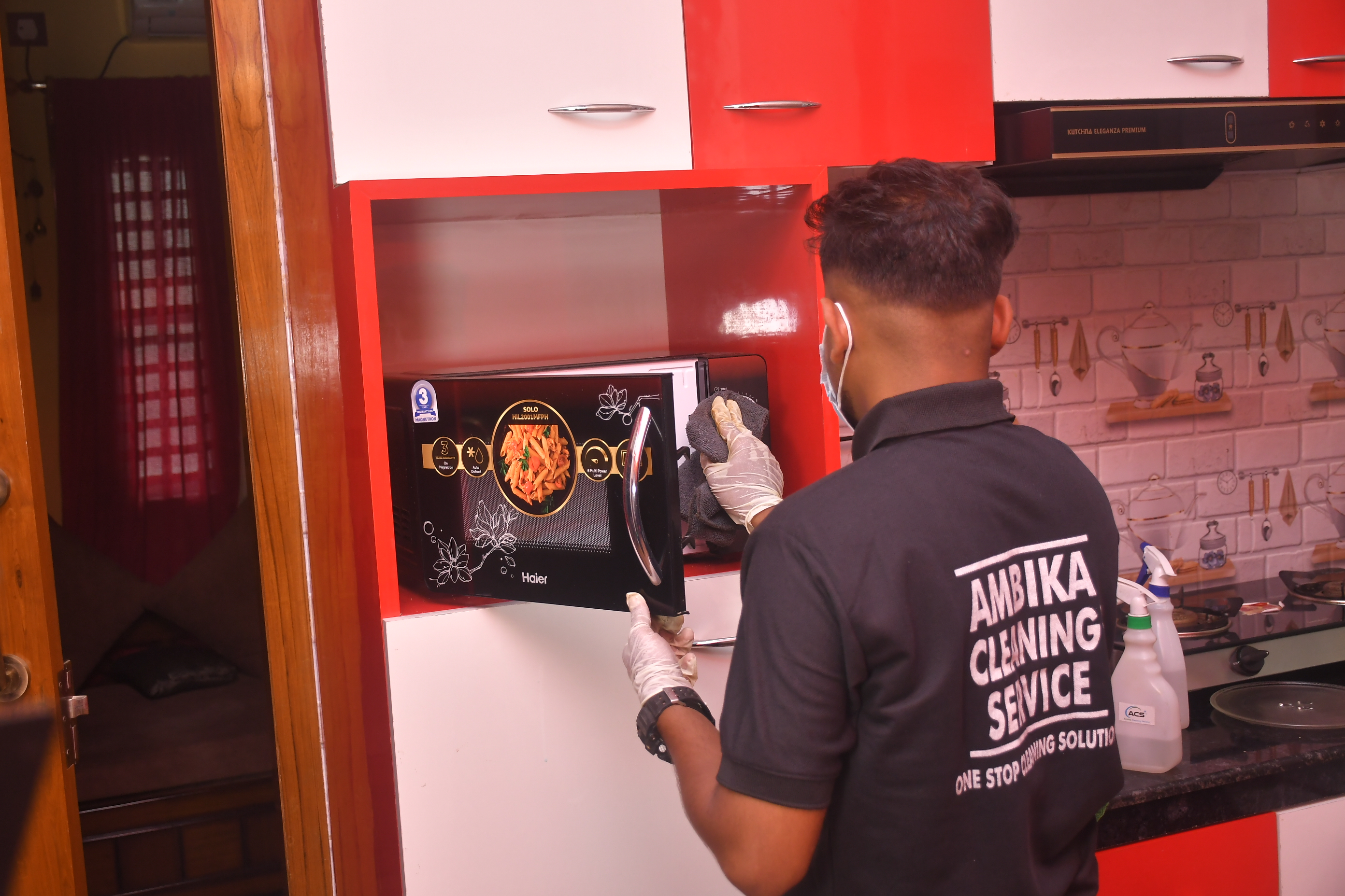 Semi modular kitchen